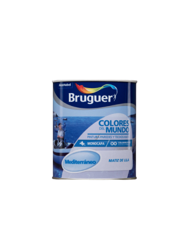 BRUGUER CORES DO MUNDO 750 ml. TOM DO MEDITERRÂNEO LILÁ