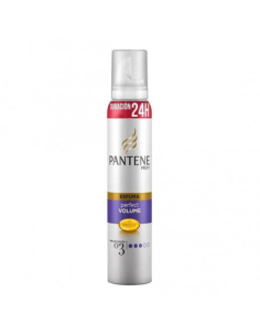 ESPUMA QUE AYUDA A CREAR UN CABELLO CON UN EXTRA DE VOLUMEN PERFECTO       DURANTE TODO EL DÍA. ADEMÁS PROTEGE EL CABELLO D