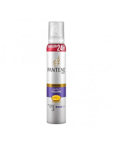 ESPUMA QUE AYUDA A CREAR UN CABELLO CON UN EXTRA DE VOLUMEN PERFECTO       DURANTE TODO EL DÍA. ADEMÁS PROTEGE EL CABELLO D