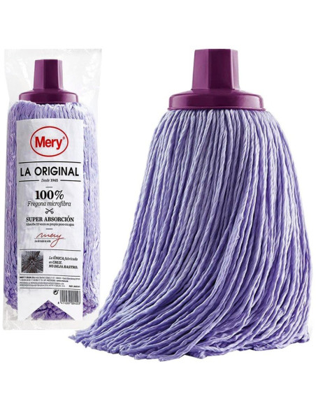 FREGONA MERY MICROFIBRAS LILA